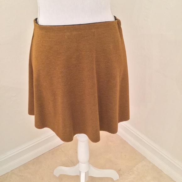 Zara Dresses & Skirts - ZARA SKATER STYLE SKIRT MUSTARD